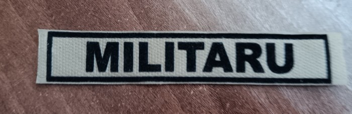 C7 183 - Ecuson tematica militara - nominal - piesa de colectie