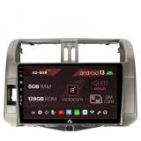 Navigatie Toyota Land Cruiser Prado J150 (2009-2013), Android 13, B-Octacore 6GB RAM + 128GB ROM, 9 Inch - AD-BGB9006+AD-BGRKIT070