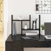 VidaXL Organizator Birou Stejar negru 34.5 x 15.5 x 35.5 cm 869205