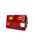 Lampa Multifunctionala Spate Stanga Led 391 W70Dl 12V-24V 6 Functii Was