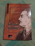 Ion Petrovici - Filosofie și politică