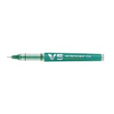 Roller reincarcabil V5 Hi-Tecpoint Pilot 0.5 mm varf fin, verde