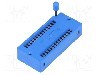 Soclu ZIF, pentru capsule DIP28, ECE - ELK628