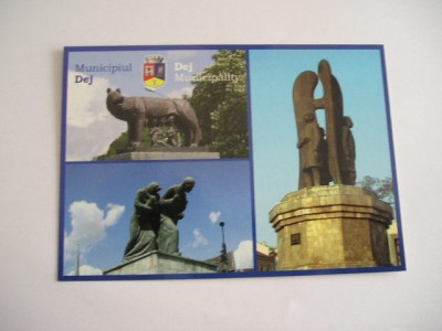 QW24 D - Carte postala - tematica turism - vedere - Dej 8 foto