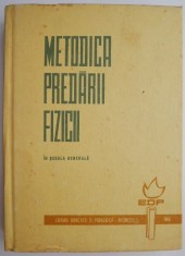 Metodica predarii fizicii in scoala generala