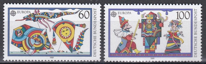 Germania 1989 - EUROPA - Jocuri pentru copii, MNH
