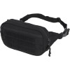 Borseta Tactica Neagra Mil-Tec Fanny Pack, Militara, Airsoft, Camping, Drumetie, Pescuit, Curea Ajustabila, Poliester