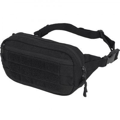 Borseta Tactica Fanny Pack Neagra Mil-Tec foto