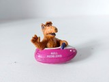 Figurina ALF in barca, Bully West Germany 1988, cauciuc, 4,5cm, Null Problemo