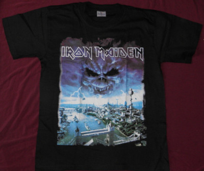 Tricou Iron Maiden -Fear of the Dark,Trooper ,Number of the Beast foto