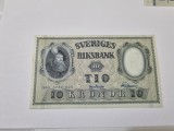 bancnota suedia 10 k 1959a