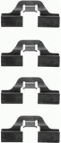 Kit reparatie placute frana spate, SRL, Alfa Romeo Audi Autobianchi Citroen; Fiat; Lancia; Mazda; Opel; Peugeot; Renault; Seat; Toyota, VW, Fata;