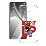 Husa antisoc pentru realme gt 6 / gt 6t, airbag pro, clear, keep it up