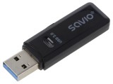 Cititor card USB 3.0 cu memorie USB, viteză 5Gbps, PnP