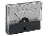 Ampermetru Panou DC 0-10A 60x47mm