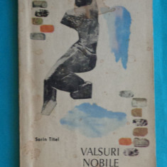 Sorin Titel – Valsuri nobile si sentimentale ( prima editie )