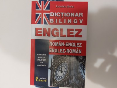 Dictionar Englez-roman foto
