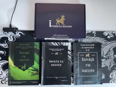 Carti Invata cu Succes - Profil Real (Matematica + Romana + Biologie) foto