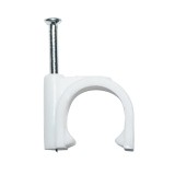 Clema cu cui 16 mm pentru fixare cablu, set 100 buc, Breckner Germany