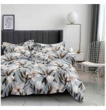 Cumpara ieftin Lenjerie pat dublu,bumbac finet,6 piese,cearceaf normal 220x240cm, cearceaf pilota 200x220cm, 2 fete de perna 50x70, 2 fete de perna 70x70-A1062