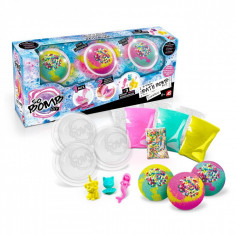 Set de joaca pentru copii, model bath bomb, 3 piese, multicolor foto