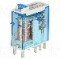 Releu electromagnetic, 24V DC, 15A, DPDT, serie 46.52, FINDER - 46.52.9.024.0040