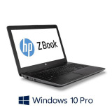 Laptopuri HP ZBook 15 G4, Quad Core i7-7820HQ, SSD, Quadro M1200, Win 10 Pro