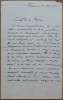 Scrisoare a lingvistului roman de nationalitate evreiasca, Heimann Hariton Tiktin, prieten cu Eminescu, 1910