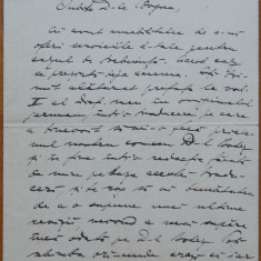 Scrisoare a lingvistului roman Heimann Hariton Tiktin prieten cu Eminescu , 1910
