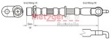 Conducta / cablu frana TOYOTA YARIS (P1) (1999 - 2005) METZGER 4110002