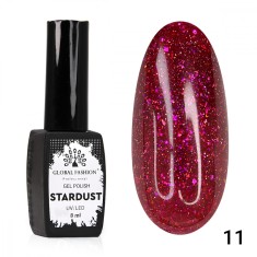 Oja semipermanenta Stardust, reflectorizant, Global Fashion 8ml, 11