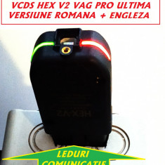Interfata auto VCDS VAG COM 2023/2024 Hex V2 limba Romana + Engleza
