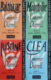 Justine. Clea. Mountolive. Balthazar (4 volume) - Lawrence Durrell (editie in limba engleza)