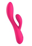 Vibrator 10 Modes Silicone Rabbit Magenta