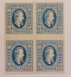 Romania 1865 - Bloc Alexandru-Ioan Cuza,Lp.16