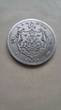 5 lei 1880 Domnul Kullrich pe gat