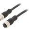 Cablu de conectare M12 5P 3m PVC IP67/IP69K