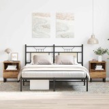 VidaXL Noptiere, 2 buc., lemn vechi, 40x35x50 cm, lemn prelucrat