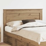 vidaXL Tăblie cap cu headboard Stejar Artizanal 140 cm Lemn compozit 887456
