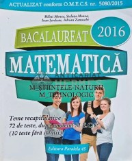 Bacalaureat Matematica - 2015 - Stluta Monea (@D125) foto