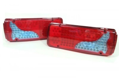 2 x LED Lumina Lampa din spate pentru Mercedes Sprinter,Man,Scania,Vw Crafter 24V foto