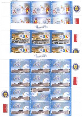RO 2005, LP.1697b-Evenimente ONU, 3 MC-SET COMPLET, 4 poze, MNH(vezi descrierea) foto