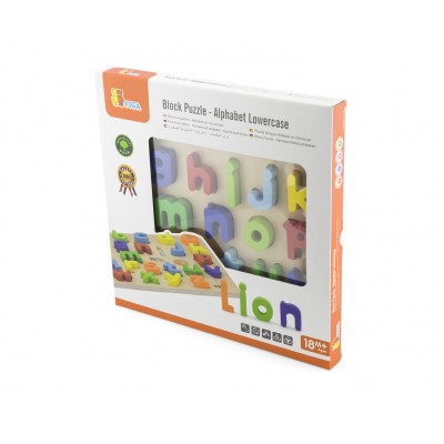 Puzzle 3D Litere mici, Viga foto