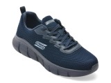 Cumpara ieftin Pantofi sport SKECHERS bleumarin, BOBS B FLEX, din material textil