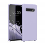 Husa pentru Samsung Galaxy S10, Silicon, Mov, 47732.139, Carcasa