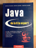 Java,de la 0 la expert,Stefan tanasa