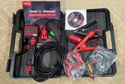 JDIAG P200 SMART HOOK Powerful Probe 9V-30V tester circuite electrice foto