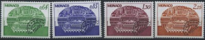 C4747 - Monaco 1979 - Preobliterate 4v. neuzat,perfecta stare foto
