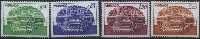 C4747 - Monaco 1979 - Preobliterate 4v. neuzat,perfecta stare
