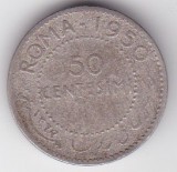 Somalia Administratia Italiana 50 Centesimi Centime Roma 1950